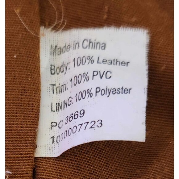 The Sak Original Brown Leather Crossbody Bag With Adjustable Strap & Back Zipper - Picture 5 of 6